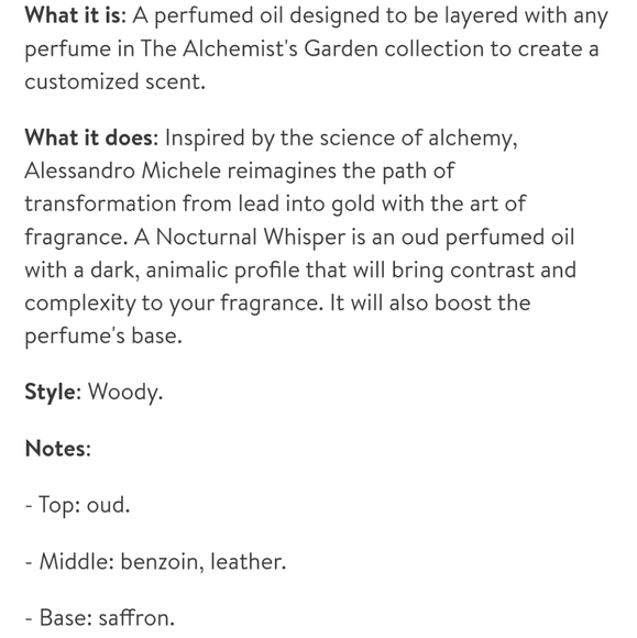 Gucci Nocturnal Whisper Oil New & Full Size! - Picture 3 of 9